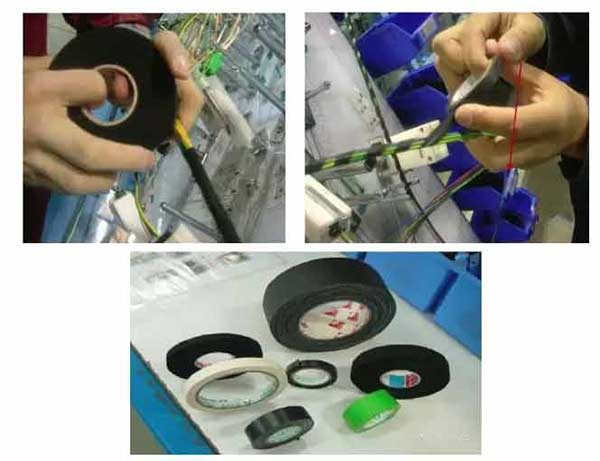 汽车线束缠绕方法